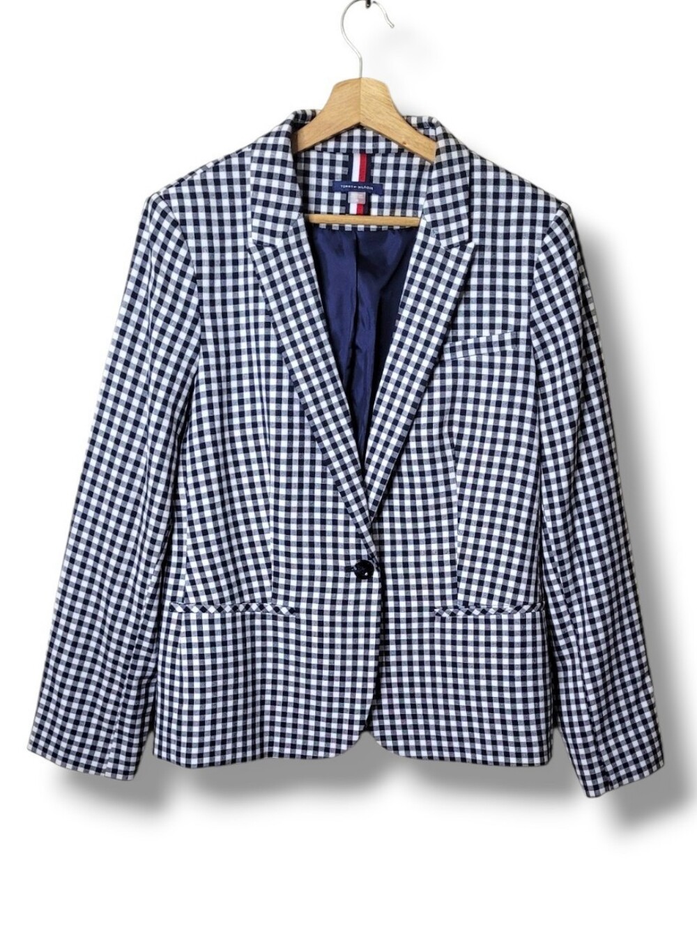 Tommy Hilfiger Gingham Blazer